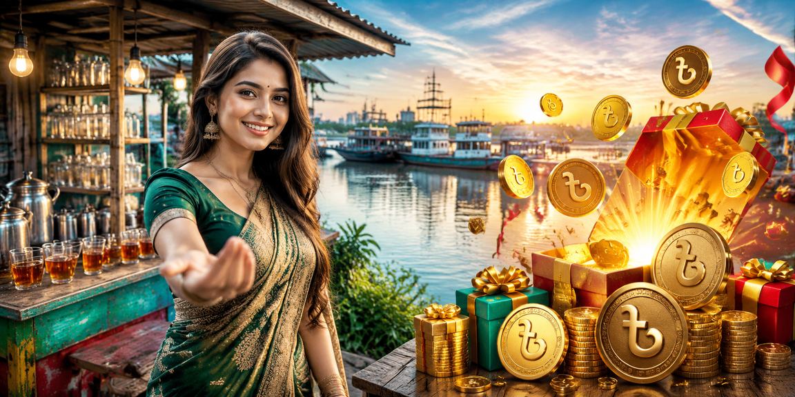 নারায়ণগঞ্জে টাকা দিয়ে অনলাইন লটারি টিকিট কেনার দৃশ্য